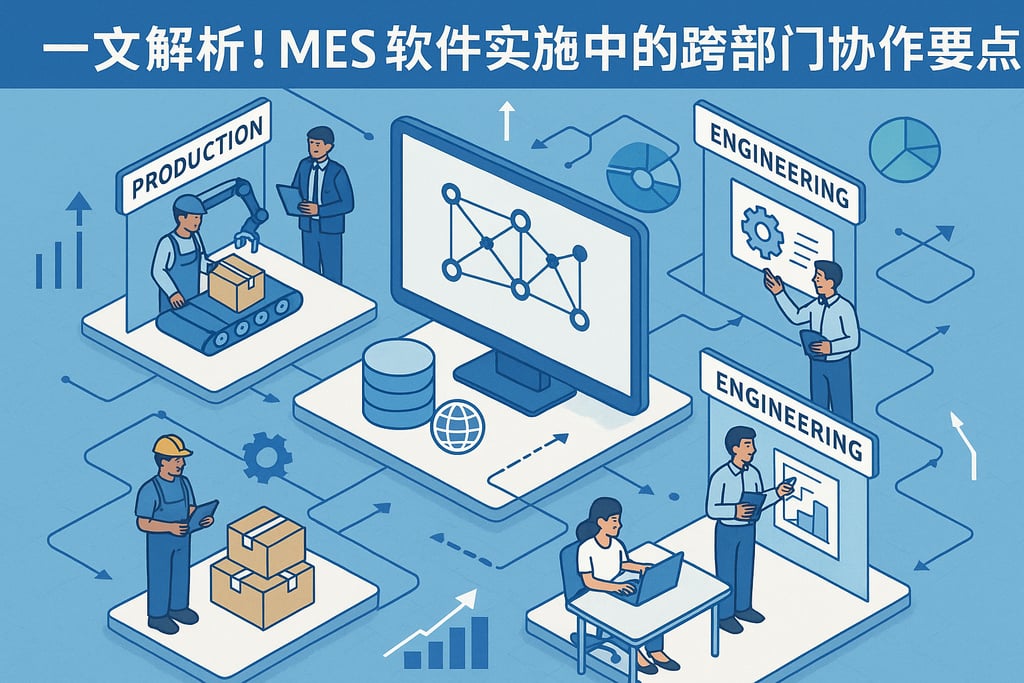 一文解析！MES 软件实施中的跨部门协作要点